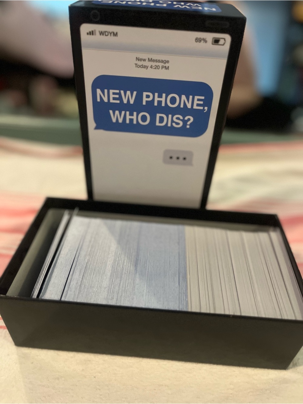 New Phone Who Dis? Card Game, Party Games, Adult Games